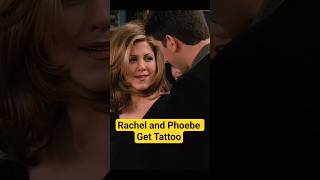 Rachel and Phoebe Get a Tattoo #sitcom #friends #shorts
