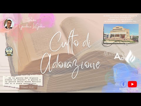 Culto di domenica 11 febbraio 2024; LA COMPLETA OPERA SPIRITUALE - Filippesi 1:3-11