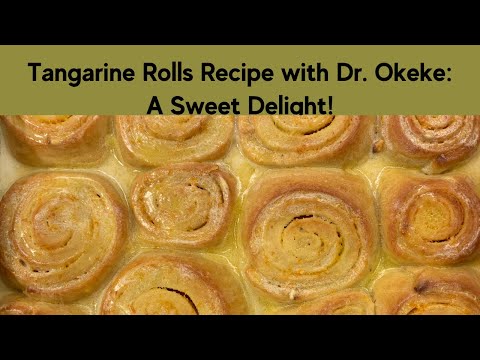 Unbelievably Delicious Tangerine Rolls with Cream Cheese Frosting - No Refined Sugar.