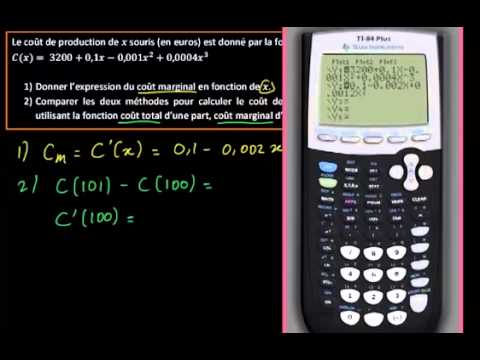 Calcul D Un Cout Marginal Video Khan Academy