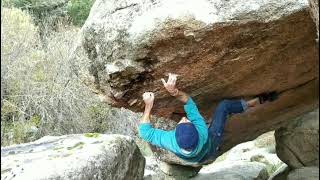 Video thumbnail: La Morena, 7c+. La Pedriza