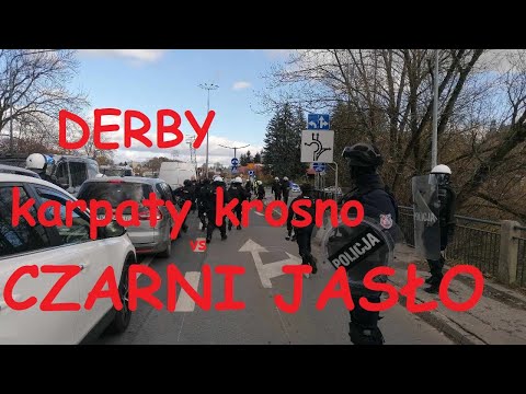 DERBY karpaty krosno - CZARNI 1910 JASŁO 1:2 (2 listopada 2024) - Kulisy wyjazdowe