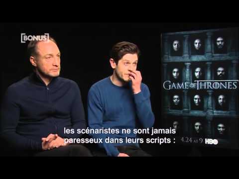 Iwan Rheon & Michael McElhatton about The Boltons Developement in Season 6 (VOSTFR)