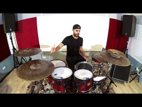 Drumming on "Latin Caribbean Shuffle"
