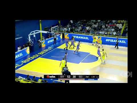 Riyadi VS Beirut WASL game on fire! 17 points in less than 2 minutes!