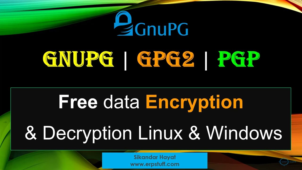 GnuPG GPG Encryption and Decryption 1/2 | Privacy and Security for Integrations with Banks