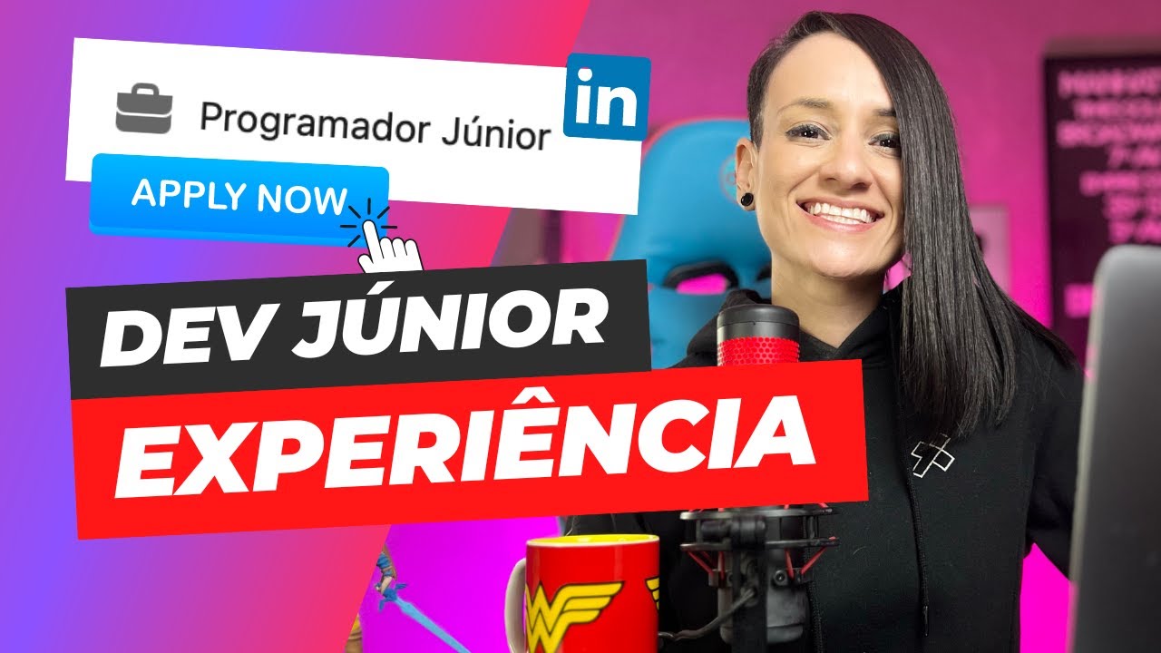 Programador comprovando experiência sem emprego