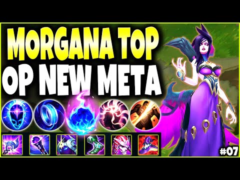 Meet the New META Morgana Top Lane ~ LoL Meta Morgana Build/Guide #07 🔥 LoL Morgana s12 Gameplay