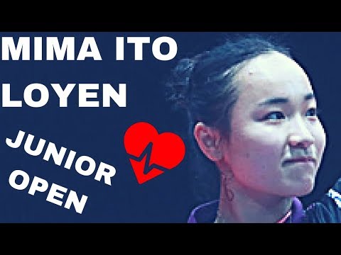 LOYEN Eline  - ITO Mima 2015 TABLE TENNISBelgium  Open 1/4
