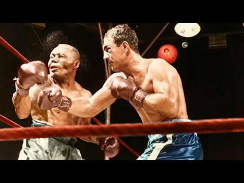 Rocky Marciano vs. Jersey Joe Walcott I (23.09.1952) -  Full Fight in Best Quality & COLORIZED
