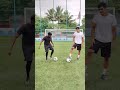 showing him my footwork speed 💯🔥 indian football team goalkeeper gurpeeth singh #indianfootball