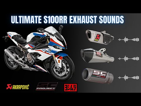 BMW S1000RR Ultimate Exhaust Sounds: Akrapovic, Arrow, Austin Racing, SC Project, Yoshimura & more.