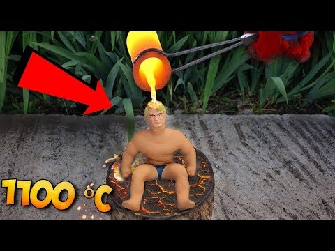 EXPERIMENT: LAVA VS STRETCH ARMSTRONG