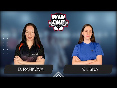 14:30 Diana Rafikova - Yaroslava Lisna 07.10.2025 WINCUP Women Professional. TABLE 1