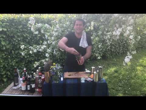 Lemongrass and Lime Rum Cocktail