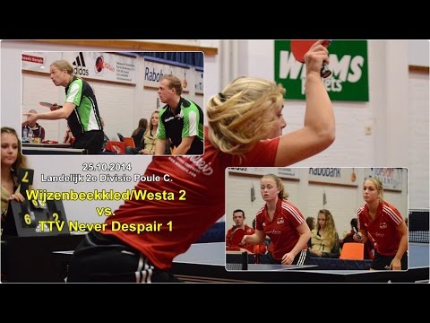 TMC: Wijzenbeekkled/Westa 2 vs TTV Never Despair 1 25.10.2014