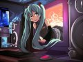 Hatsune miku - sticky bug 