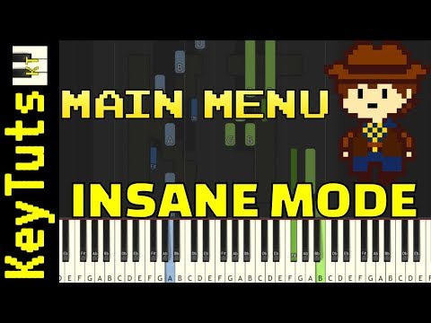 Learn to Play Main Menu 01 from Undertale Yellow - Insane Mode