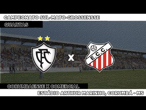 Gols: Corumbaense 1x1 Comercial - 11/03/2018 - Campeonato Sul-mato-grossense 2018