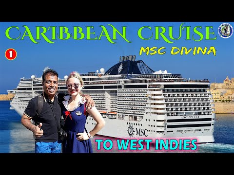 Caribbean Cruise/MSC DIVINA Ship/Luxurious Tour to West Indies Islands/Tropical Forests & Beaches