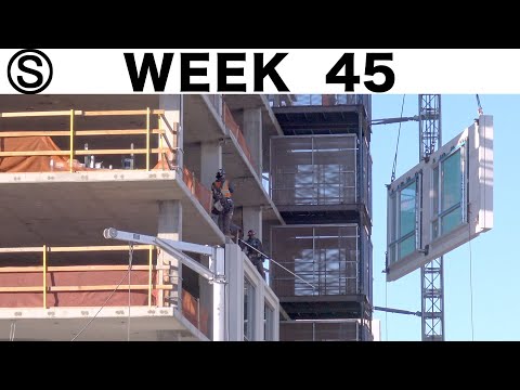 One-week construction time-lapse with closeups: Week 45 of the Ⓢ-series