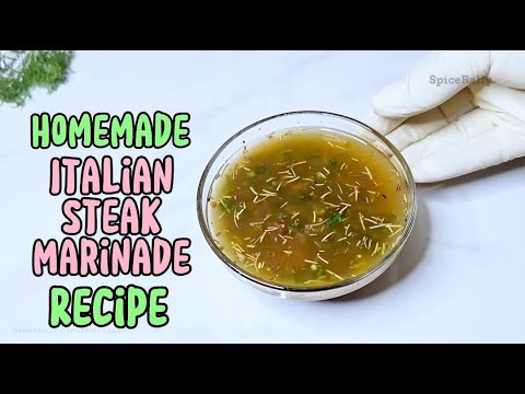 The ULTIMATE Italian Steak Marinade—Simple & Crazy Delicious! #spicerally