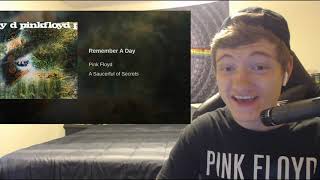 College Student&#39;s First Time Hearing Remember a Day! - Pink Floyd Reaction - No Pausing!