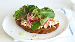 Salmon Salad with Celery and Walnuts- Healthy Appetite with Shira Bocar