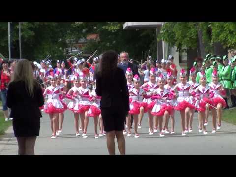 Mažoretky Babypanenky - 1.místo Oblastní kolo NBTA, Prostějov