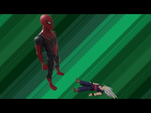 Dragón ball-spiderman Gohan vs spiderman kombat