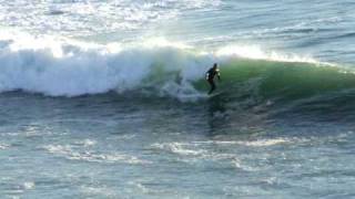 preview picture of video 'Duckpool Surfers at Dusk.'