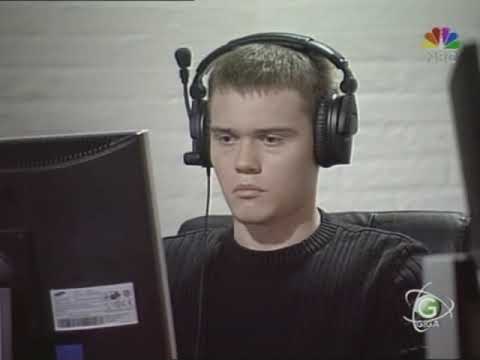 Starcraft Broodwar [pG]FiShEyE vs {ToT}Mondragon live im deutschen TV auf NBC GIGA 2005