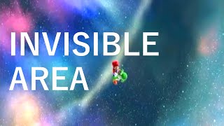 Super Mario Galaxy 2 - Invisible Area at Sweet Mystery Galaxy Glitch