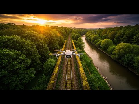 Railway's Echo: Exploring Methley Junction's Abandoned Tracks and River Calder Bridge