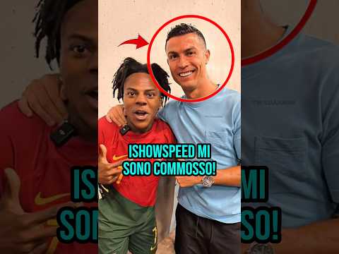 Cristiano Ronaldo si è commosso dopo aver visto la prima casa di IShowSpeed💔🥲
