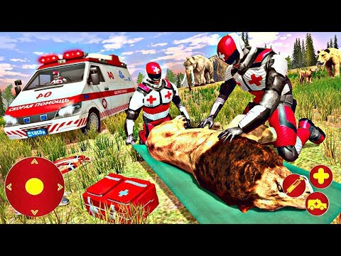 Doctor Robot Animals Rescue - Ambulance Simulator Game | Android Gameplay