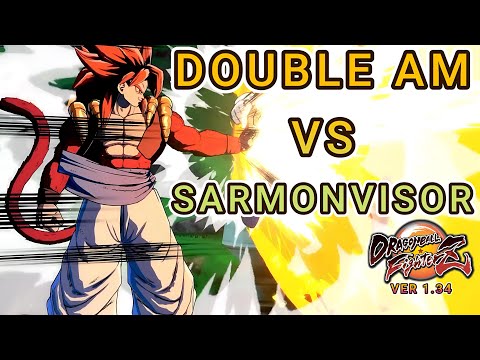 DOUBLE AM VS SARMONVISOR [Dragon Ball FighterZ]