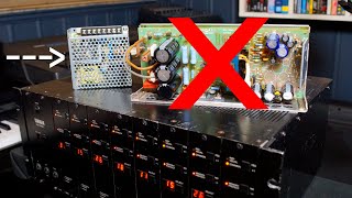 Video thumbnail for Yamaha TX816 with Mean Well PSU | Recapping is a waste of time and money, I realize that now by Espen Kraft