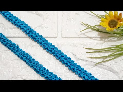 Tutorial Tali Tas Rajut Terbaru Crochet Bag Strap