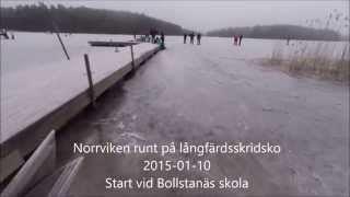 preview picture of video 'Norrviken långfärdsskridsko'