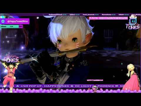 #ffxiv  ★ Live Pop Up – Happy Tunes ★ DC Light ➨ Phoenix ➨ New Gridania ➨ Aether |!location !son…