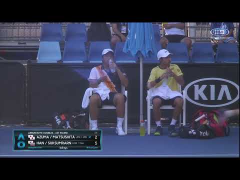 AO Highlights: Azuma/Matsushita v Han/Suksumrarn Round 1/Day 8 | Wide World Of Sports
