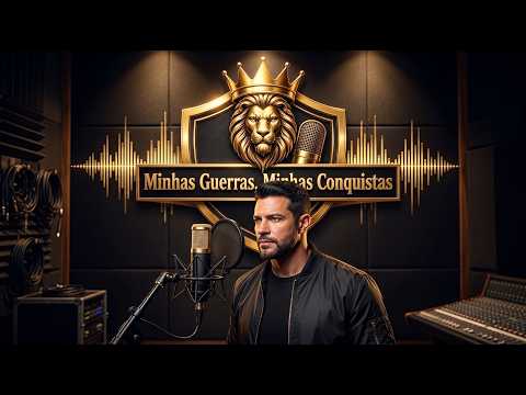 🔥 Minhas Guerras, Minhas Conquistas | Rap Gospel de Fé e Superação | Voz Blindada
