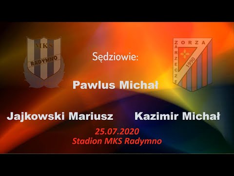 Mecz MKS Radymno - LKS Zorza Zarzecze  rozegrany na stadionie MKS Radymno w dniu 25.07.2020.