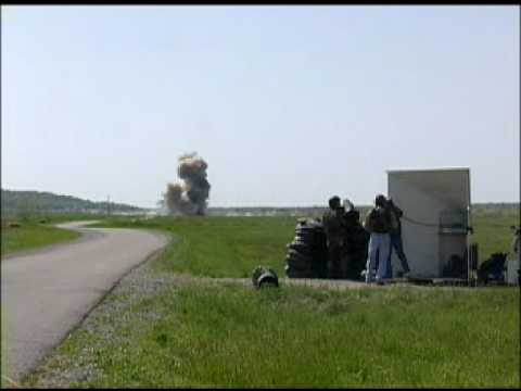 Hell Fire Missle Test