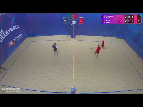 12:50 A. Antonenko / A. Zabuha - O. Kulyk / S. Borets 11.08.2022 | Winners Beach Volleyball