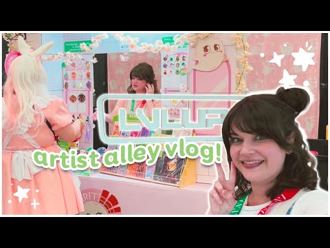 ARTIST ALLEY VLOG 👾 LVL UP Expo Las Vegas!