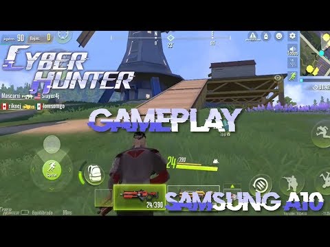 Cyber Hunter I Gameplay I Samsung A10