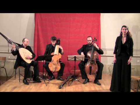 Luigi Rossi : Mio ben (Orfeo), Ensemble Anamorphoses (chant, théorbe, lirone, violoncelle)