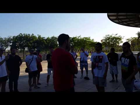 Zasko y Compare Flow vs Z.Sucio y Sizo freestyle batalla de gallos rap